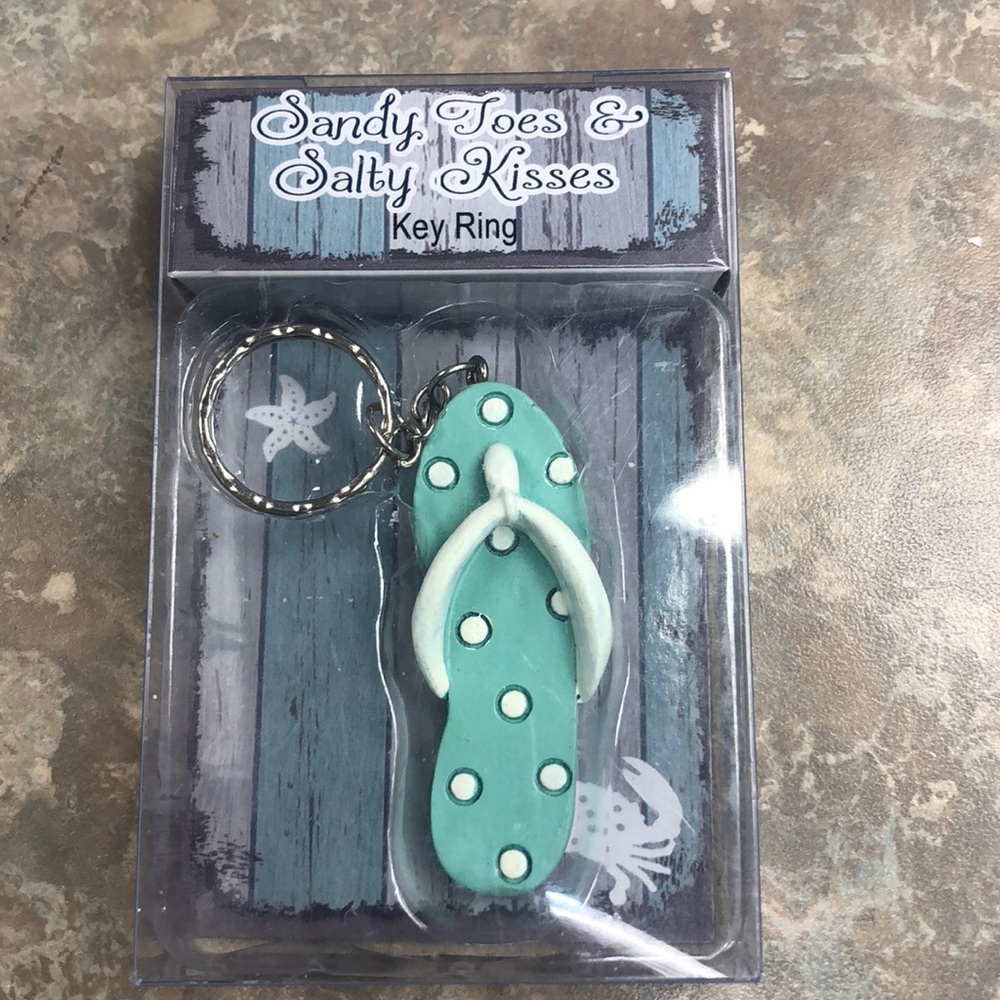 Flip Flop Key Ring
